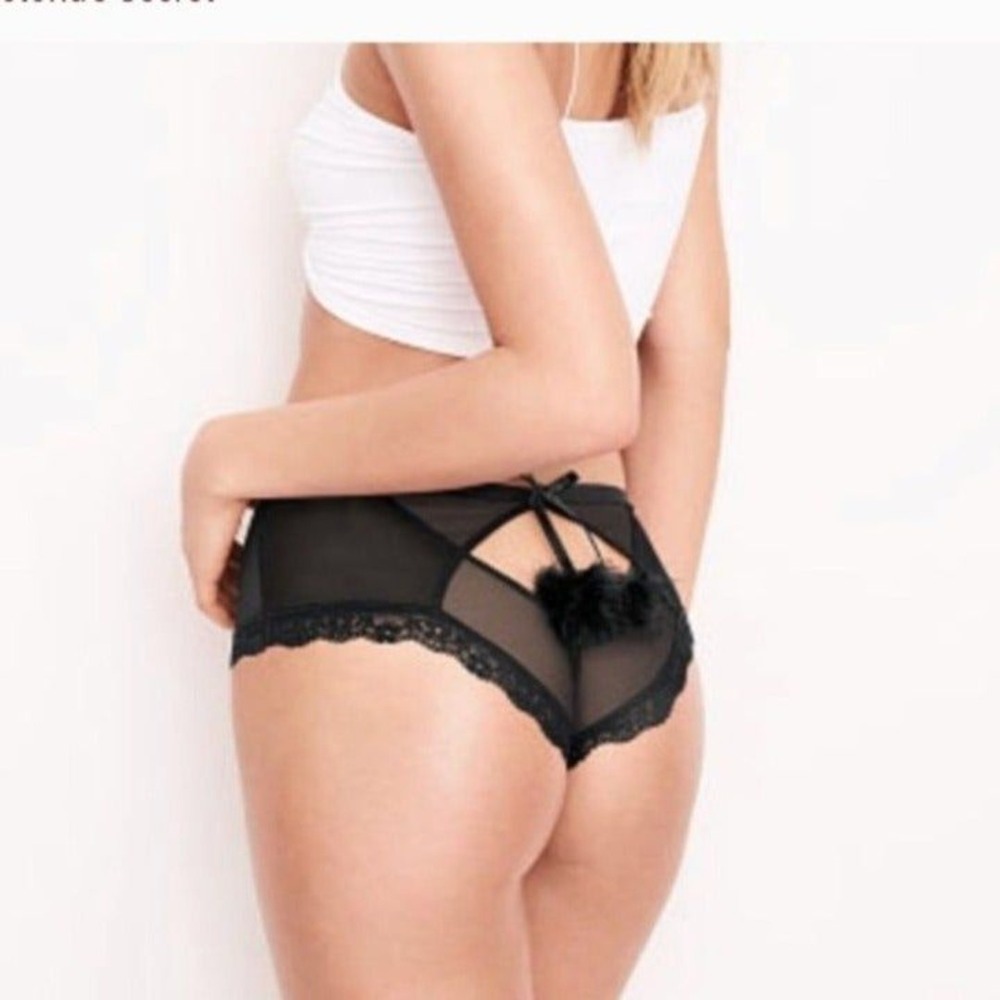 Victorias Secret Pom Pom Checky Panties Small